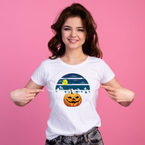 Halloween Printed T-Shirt