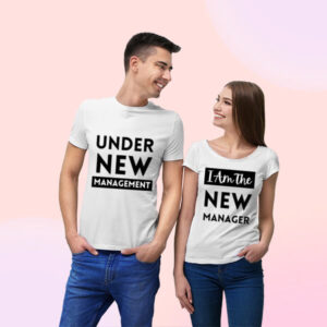New Management Couple T-Shirts